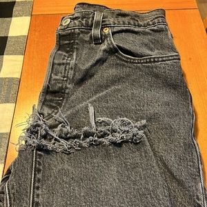 Levi fray bottom 29x26. Worn twice great condition